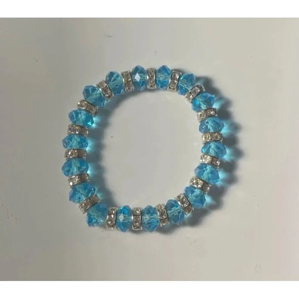Blue Sparkly Bracelet